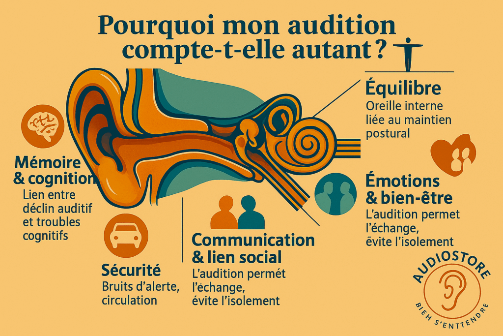 Pourquoi l'audition est importante ? Explication qu'est-ce-que l'audition